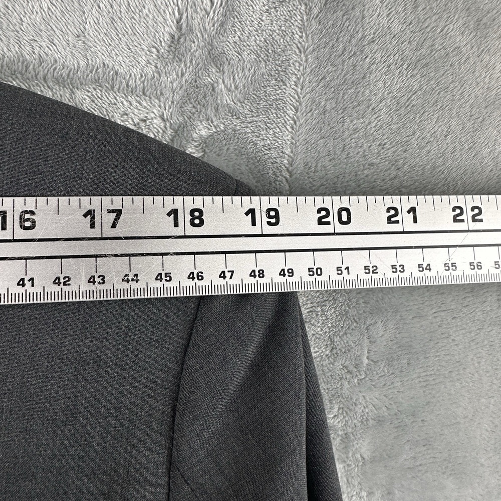 Brooks Brothers BrooksCool Fitzgerald Gray Blazer 42R Wool Blend - Picture 4 of 11
